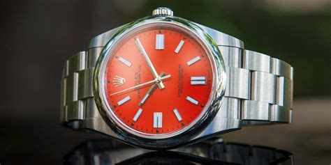 rolex nero quadrante rosso|7 orologi con quadrante rosso .